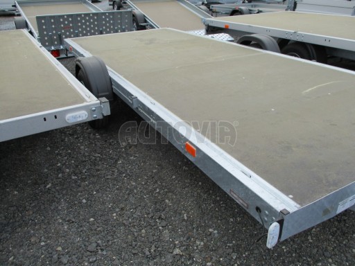 Valníkový přívěs bazar VER 2,7T 6,03x2,06/0,30 č.37