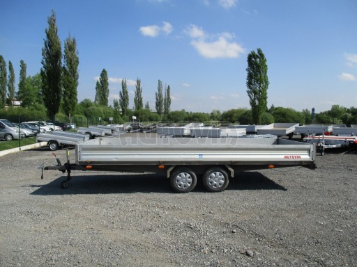 Valníkový přívěs bazar VER 2,7T 6,03x2,06/0,30 č.44