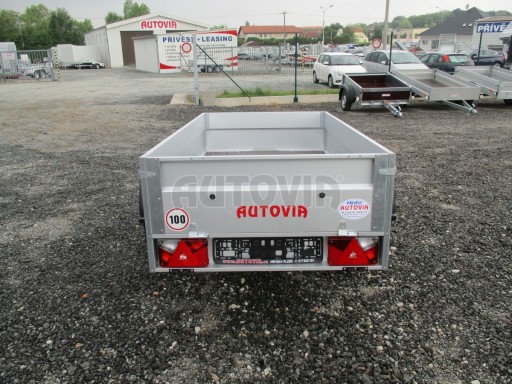 Nebrzděný přívěs - PZ LPA 750kg 2,01/1,07/0,30 ECO č.5