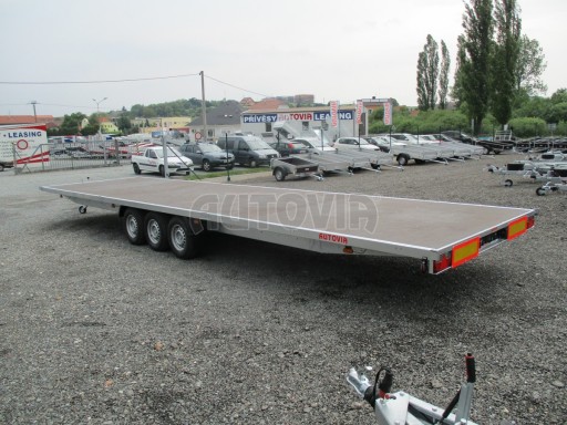 Třínápravové plato DN 3,5T B3 9,83x2,47 plato