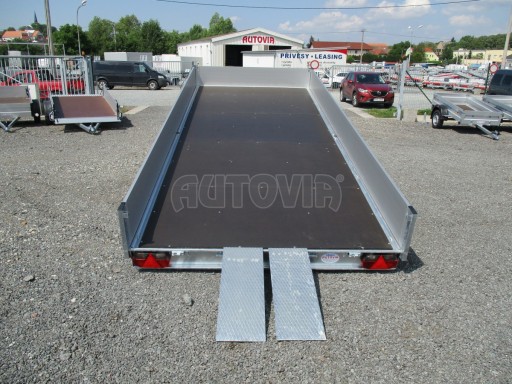 Přívěs pro přepravu aut AD 3,5T B2 5,17x2,09/0,35 valník UNC