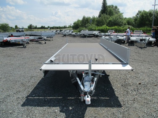 Přívěs pro přepravu aut AD 3,5T B2 5,17x2,09/0,35 valník UNC