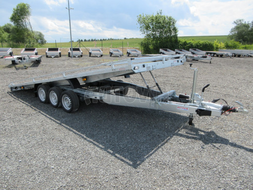 Sklápěcí přívěs AD 3,5T B3 5,15x2,09 1350 plato