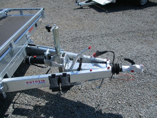 Přívěs pro přepravu aut AD 3,5T B2 4,17x2,09 plato nájezdy