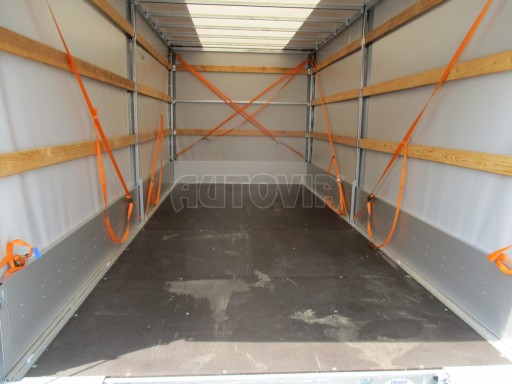 Sklopný přívěs AD 2,7T 4,50x2,09/2,00 s plachtou