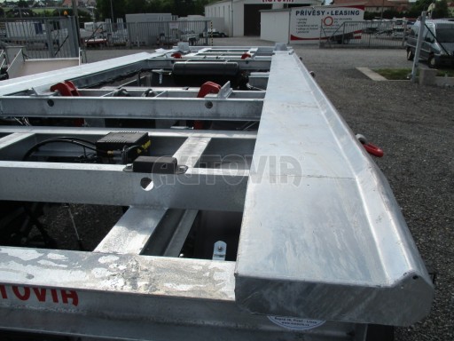 Nízkoložný točnicový kontejnerový přívěs 18T 7,00x2,50* č.22