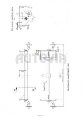 Náprava Knott VG7-L b-1237 c-1567 100x4 č.2