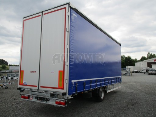 Jednonápravový 18-ti paletový vzduchem brzděný přívěs MD 10T B1 7,40x2,48/3,00 č.6