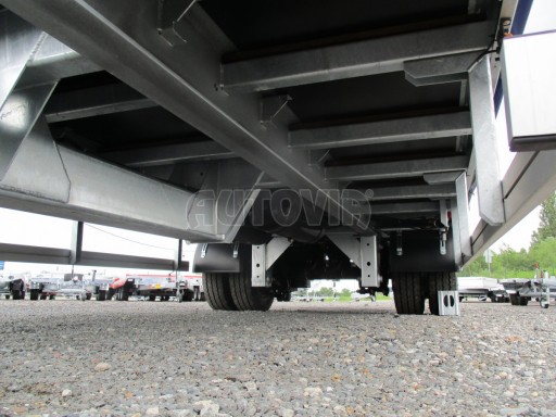 Jednonápravový 18-ti paletový vzduchem brzděný přívěs MD 10T B1 7,40x2,48/3,00 č.10