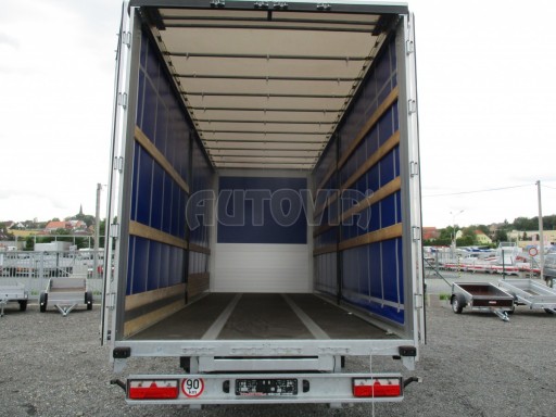 Jednonápravový 18-ti paletový vzduchem brzděný přívěs MD 10T B1 7,40x2,48/3,00 č.14