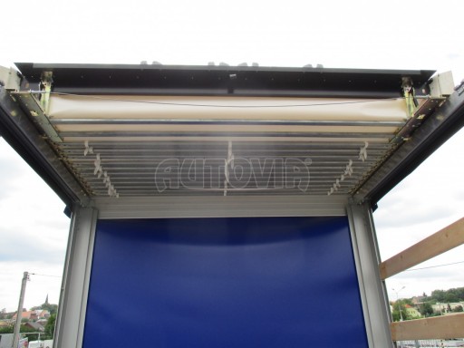 Jednonápravový 18-ti paletový vzduchem brzděný přívěs MD 10T B1 7,40x2,48/3,00 č.21