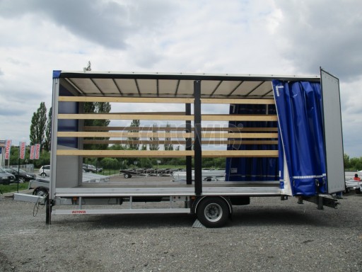 Jednonápravový 18-ti paletový vzduchem brzděný přívěs MD 10T B1 7,40x2,48/3,00 č.22