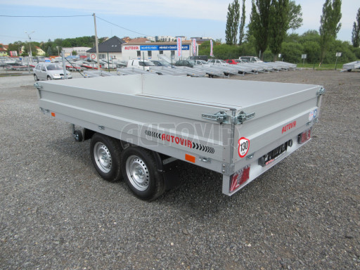 Přívěsný vozík ZV 32 2,7T B2 3,00x1,80/0,35