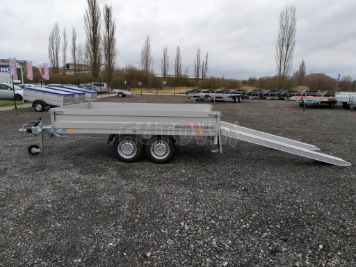 Přívěsný vozík ZV 32 2,7T B2 3,00x1,80/0,35