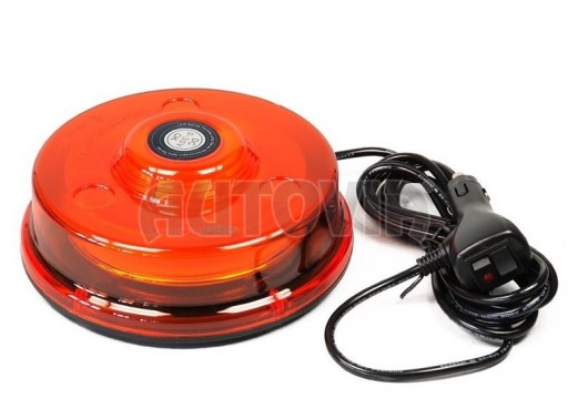 Maják VISIONPRO magnetický oranžový nízký LED 12/24V č.1