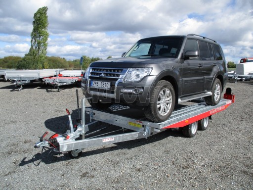 Přepravník automobilů IM 2,7T 4,60x1,94 ližiny č.1