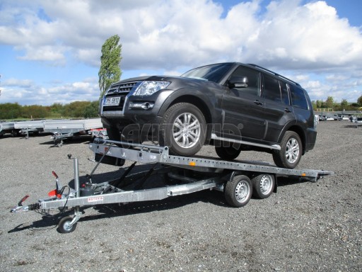 JMB 2,7T 4,30x2,10 hydraulicky sklopné plato