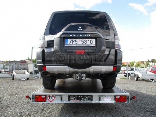 JMB 2,7T 4,30x2,10 hydraulicky sklopné plato