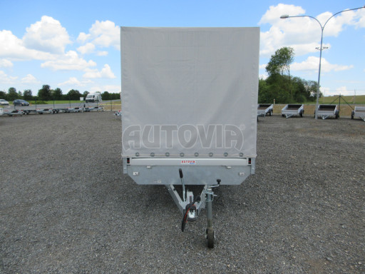 Valníkový přívěs s plachtou VER 2,7T 4,03x1,76/1,80 č.2