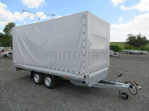 Valníkový přívěs s plachtou VER 2,7T 4,03x1,76/1,80 č.8
