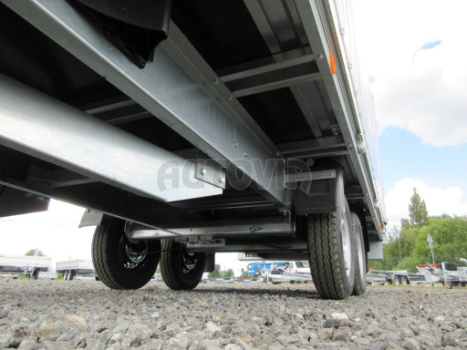 Valníkový přívěs s plachtou VER 2,7T 4,03x1,76/1,80 č.15