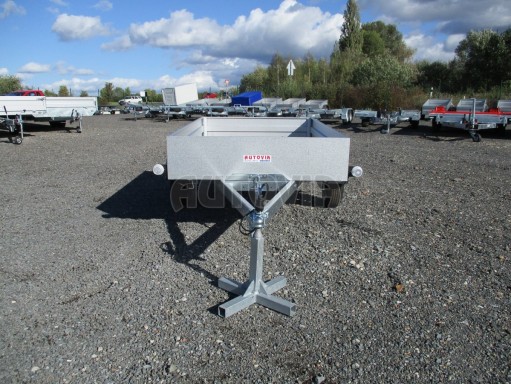 Sklopný přívěsný vozík za osobní auto HD 27 skl 2,06x1,25/0,30 č.2