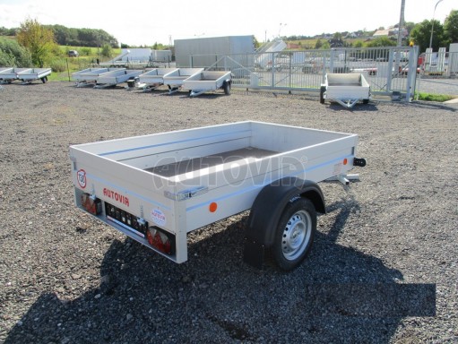 Sklopný přívěsný vozík za osobní auto HD 27 skl 2,06x1,25/0,30 č.7