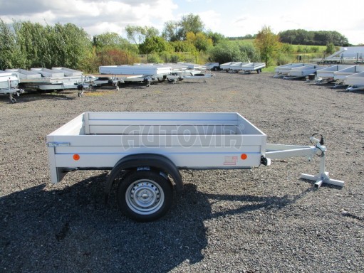 Sklopný přívěsný vozík za osobní auto HD 27 skl 2,06x1,25/0,30 č.8