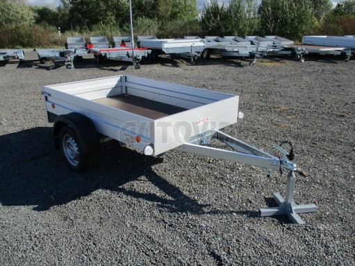 Sklopný přívěsný vozík za osobní auto HD 27 skl 2,06x1,25/0,30 č.9