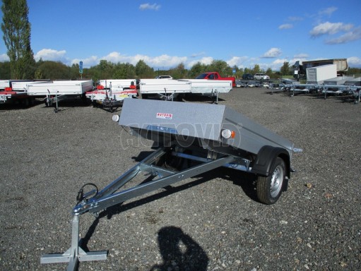 Sklopný přívěsný vozík za osobní auto HD 27 skl 2,06x1,25/0,30 č.11