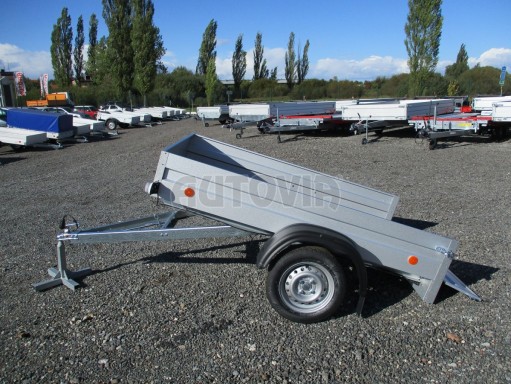 Sklopný přívěsný vozík za osobní auto HD 27 skl 2,06x1,25/0,30 č.12