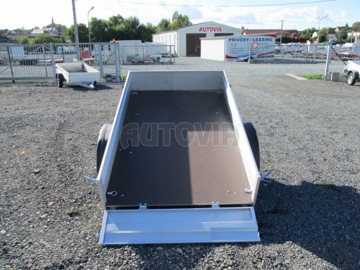 Sklopný přívěsný vozík za osobní auto HD 27 skl 2,06x1,25/0,30 č.14