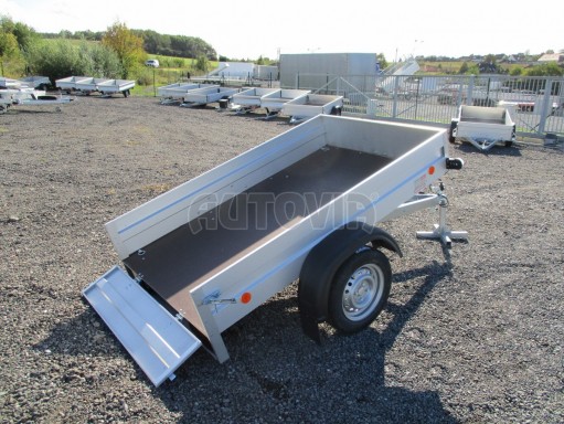 Sklopný přívěsný vozík za osobní auto HD 27 skl 2,06x1,25/0,30 č.1
