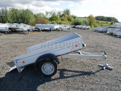 Sklopný přívěsný vozík za osobní auto HD 27 skl 2,06x1,25/0,30 č.15