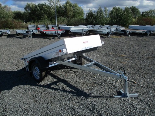 Sklopný přívěsný vozík za osobní auto HD 27 skl 2,06x1,25/0,30 č.16