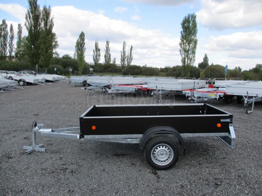 Nebrzděný přívěs pro přepravu 3ks europalet ZV 26 N1 2,50x1,30/0,35