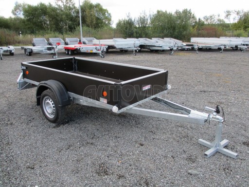 Nebrzděný přívěs pro přepravu 3ks europalet ZV 26 N1 2,50x1,30/0,35