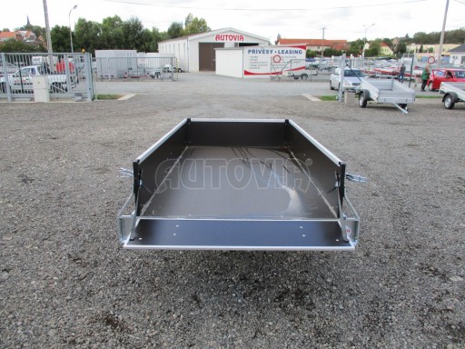 Nebrzděný přívěs pro přepravu 3ks europalet ZV 26 N1 2,50x1,30/0,35