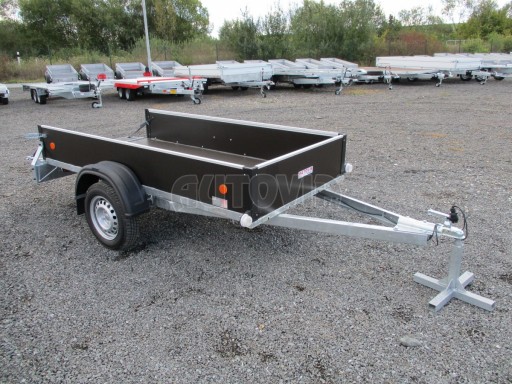 Nebrzděný přívěs pro přepravu 3ks europalet ZV 26 N1 2,50x1,30/0,35