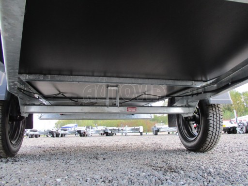 Nebrzděný přívěs pro přepravu 3ks europalet ZV 26 N1 2,50x1,30/0,35