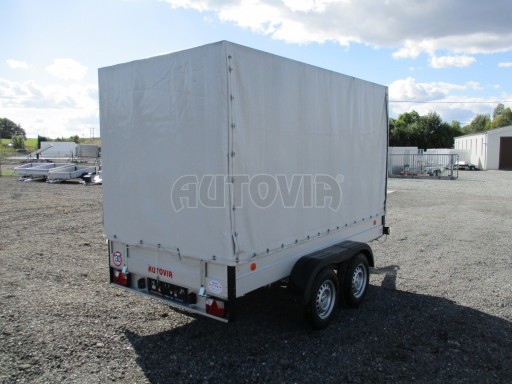 Brzděný přívěs ZV 31 ALU 2,7T B2 3,01x1,55/1,83