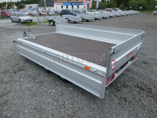 Přívěsný vozík ZV 32 2,0T B2 3,00x1,50/0,35 AME