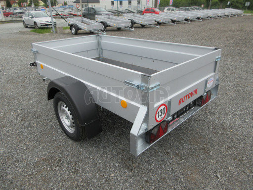 Předváděcí skladový přívěs, jednoosý nebrzděný PN 3 2,06x1,10/0,40 POČ