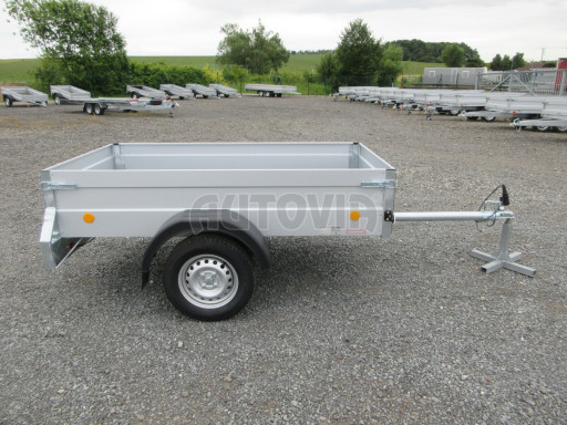 Předváděcí skladový přívěs, jednoosý nebrzděný PN 3 2,06x1,10/0,40 POČ