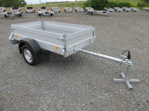Předváděcí skladový přívěs, jednoosý nebrzděný PN 3 2,06x1,10/0,40 POČ
