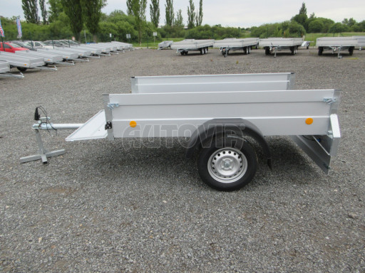 Předváděcí skladový přívěs, jednoosý nebrzděný PN 3 2,06x1,10/0,40 POČ