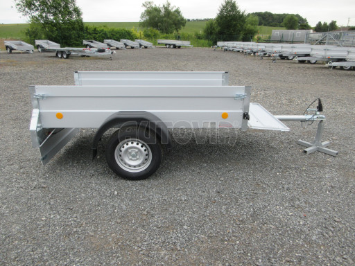 Předváděcí skladový přívěs, jednoosý nebrzděný PN 3 2,06x1,10/0,40 POČ