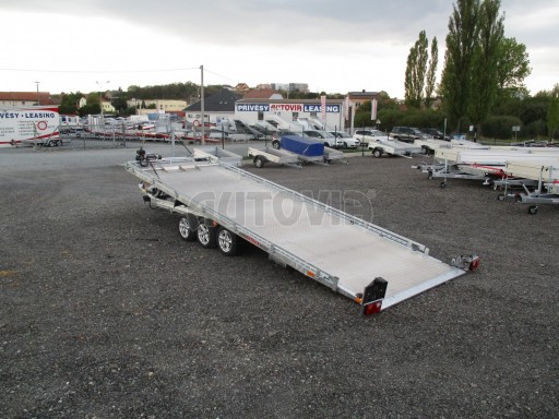 Přepravník dodávek a mechanizace JMB 3,5T B3 6,80x2,10 PLATO* č.5