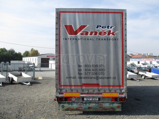 Bazar-dvouosý brzděný přívěs s plachtou DN 9 3,5T 6,10x2,47/3,05 č.5