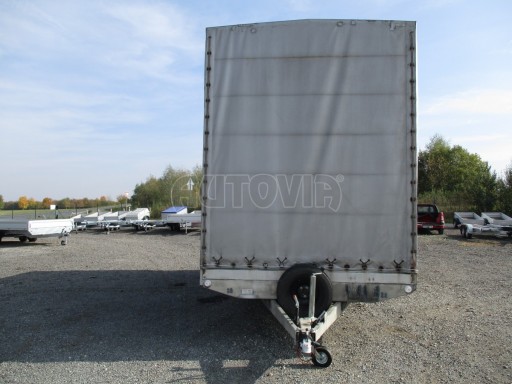 Bazar-dvouosý brzděný přívěs s plachtou DN 9 3,5T 6,10x2,47/3,05 č.9